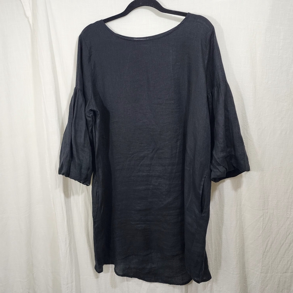 Allen Allen Black Mini Dress - Picture 1 of 10